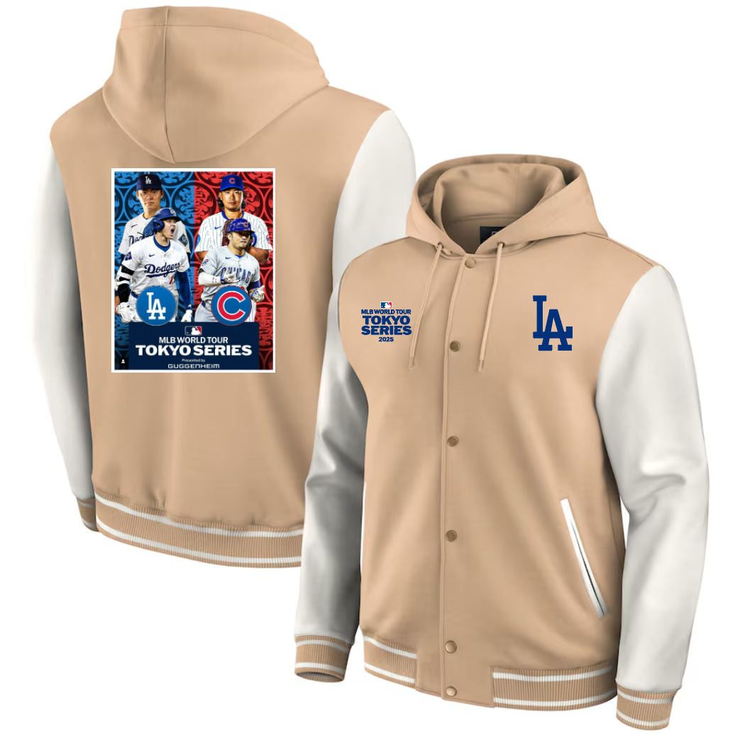 Men Chicago Cubs blank 2025 MLB jacket 4